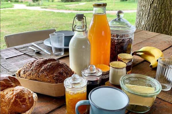 Panier petit déjeuner