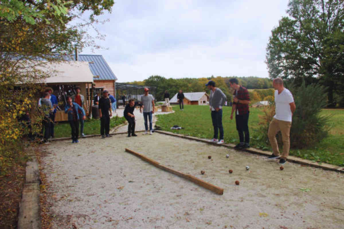 Terrain de pétanque